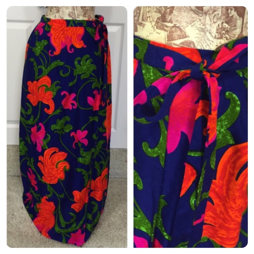 NWT! Vintage Personal by Leslie Fay Wrap skirt